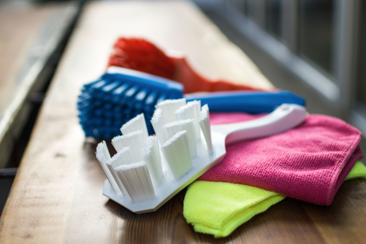 Color-Coded Cleaning Brushes 