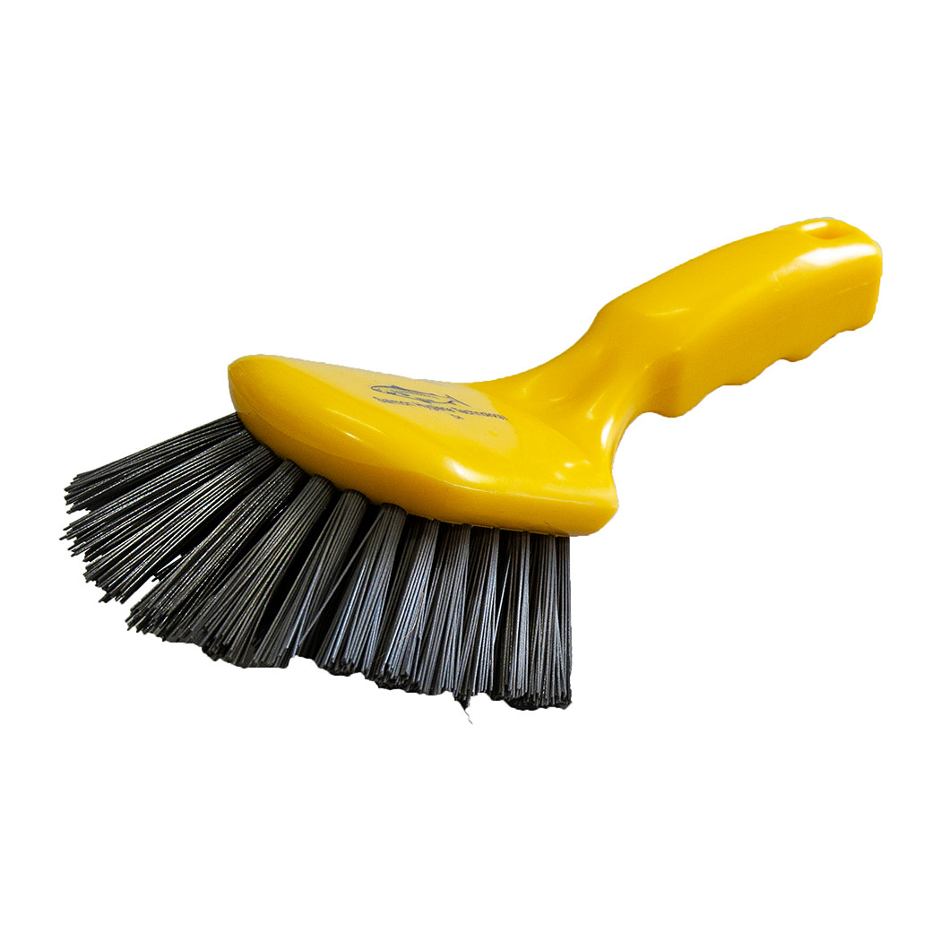 Fully Metal Detectable Round Hand Brush with Medium Bristles, Metal  Detectable & X-Ray Visible, Food Factory Hand Brush