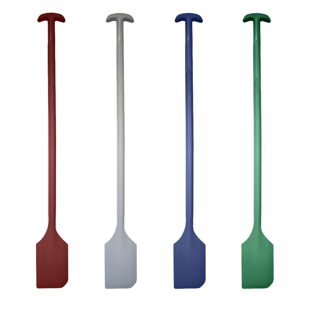Metal Detectable Long paddle without holes, T-Grip - 6