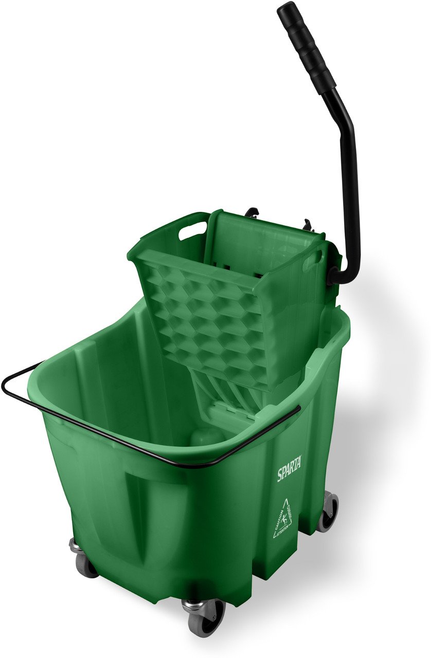Color Coded Mop Buckets with Wringer 26 qt.