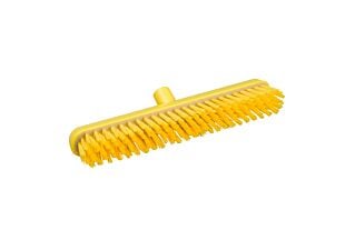 15" Firm Resin Set Push Broom