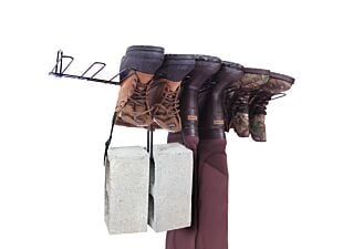 PVC Boot & Glove Racks, 4.5"H x 35.25"W x 10.5"D