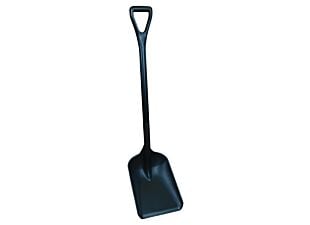 Safety Shovel - Medium, extended D-grip, black