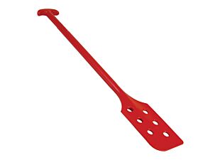One Piece Mixing Paddle Scraper w/Holes - 40"