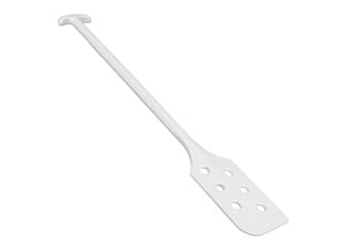 One Piece Mixing Paddle Scraper w/Holes - 40"