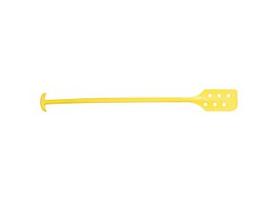 One Piece Mixing Paddle Scraper w/Holes - 52"