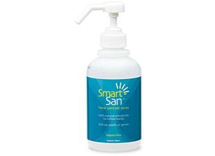 Smart-San Hand Sanitizer Spray, 500-ml w/4 Pump Kits*