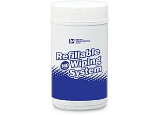Refillable Wiping System, 160 General Purpose Wipes (Case of 6)
