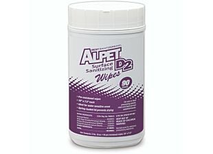Alpet D2 Surface Sanitizing Heavy Duty Wipes, 90 Wipes