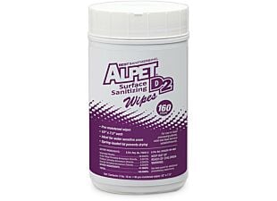 Alpet D2 Surface Sanitizing General Purpose Wipes, 160 Wipes