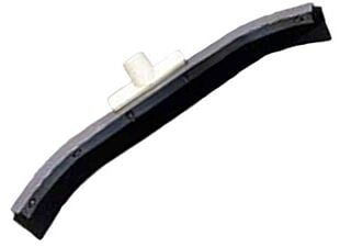 36" curved - threaded adapter