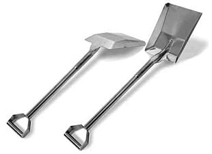 Stainless Steel Shovel, 9.5" x 12.5"