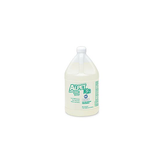 Alpet E2 Sanitizing Foam Soap, 1-Gallon